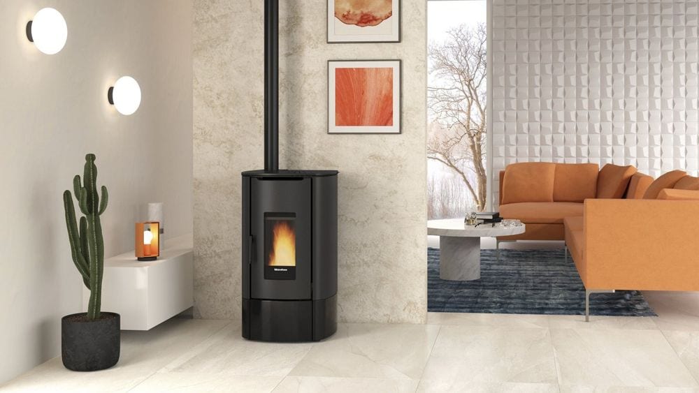 Angy Top von Extraflame im Wohnraum