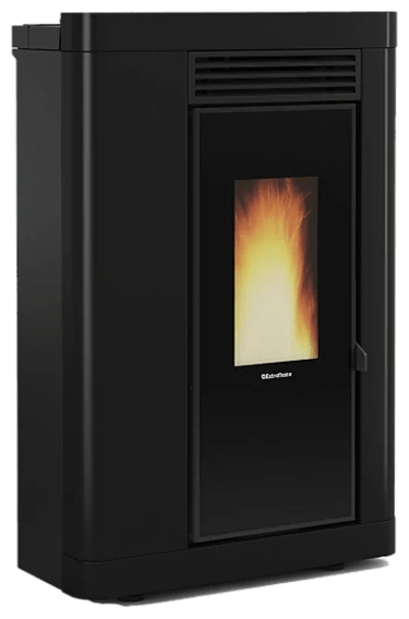 Annabella AD Evo von Extraflame in Schwarz, freigestellt