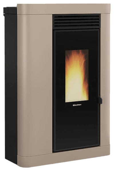 Annabella AD Evo von Extraflame in Taupe Matt, freigestellt
