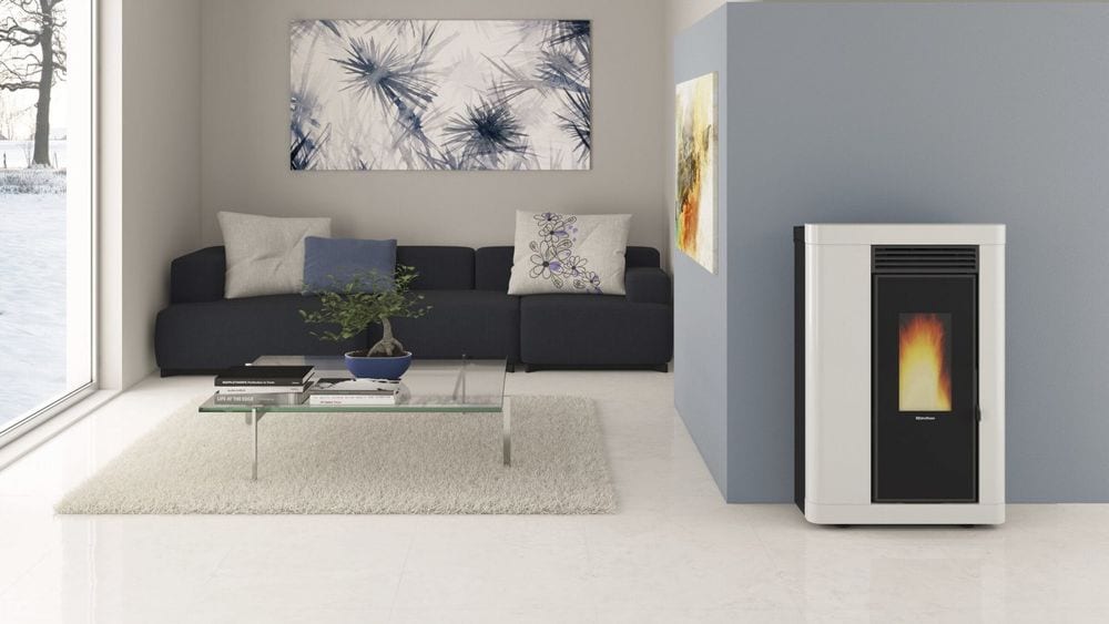 Annabella AD Evo von Extraflame im Wohnraum