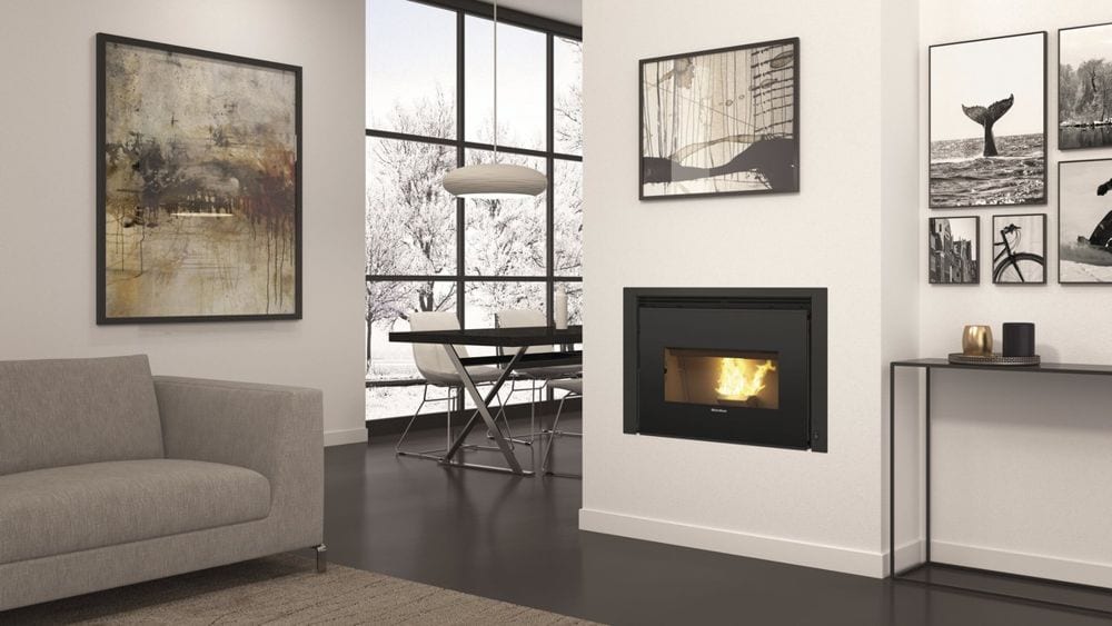 Comfort P85 von Extraflame im Wohnraum