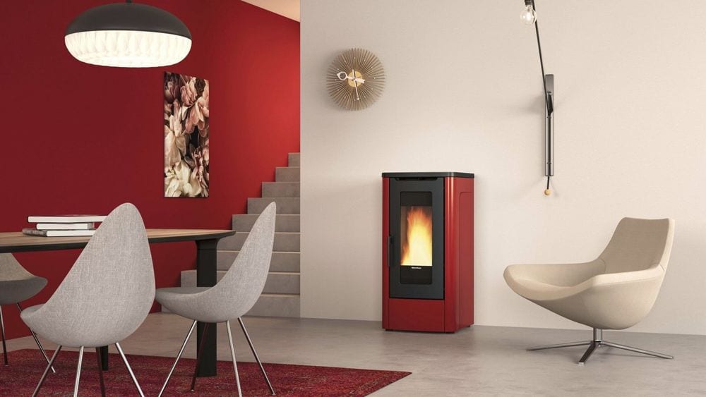 Dahiana AD von Extraflame im Wohnraum
