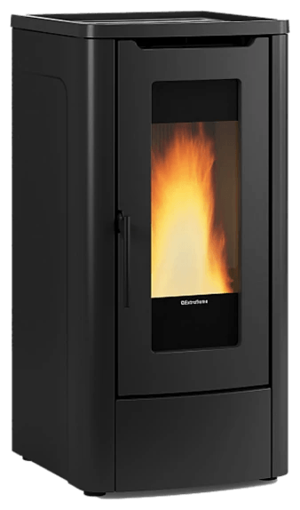 Dahiana Plus AD von Extraflame in Schwarz, freigestellt