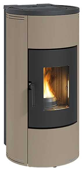Daniela von Extraflame in Taupe Matt, freigestellt