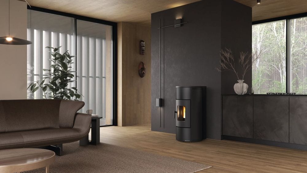 Daniela Plus von Extraflame im Wohnraum