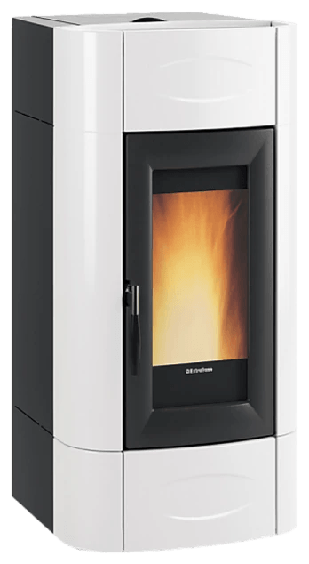 Isidora Idro H20 5.0 Evo von Extraflame in Weiss, freigestellt