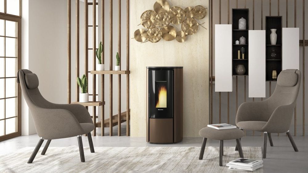 Katia 9 5.0 Evo von Extraflame im Wohnraum