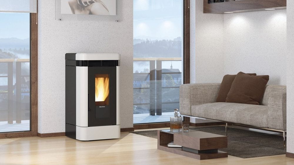 LUCIA.16 von Extraflame im Wohnraum