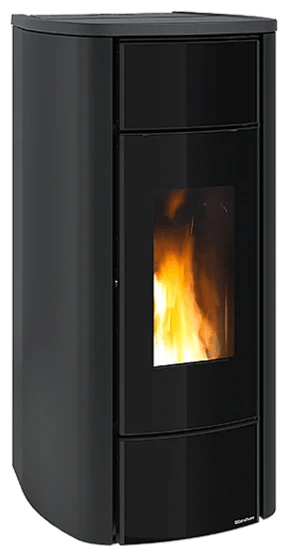Miriana Idro H20 von Extraflame in Schwarz, freigestellt