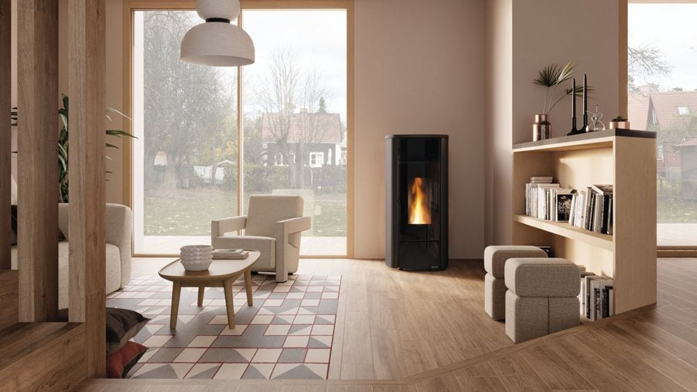Miriana Idro H20 von Extraflame im Wohnraum