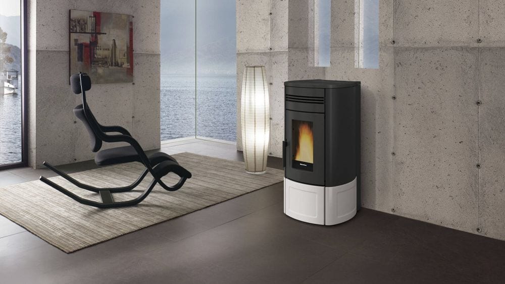 Noris Lux von Extraflame im Wohnraum