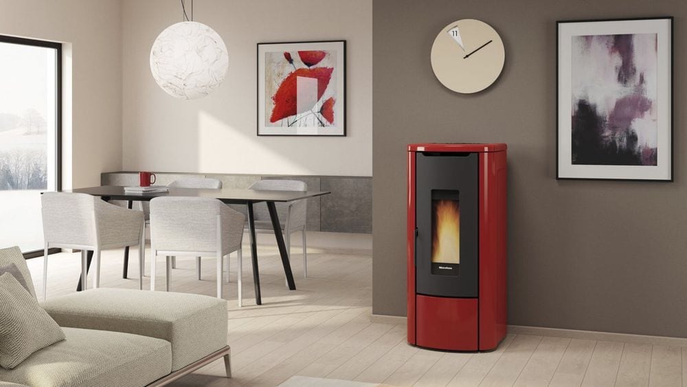 Rosanna Idro 5.0 von Extraflame im Wohnraum