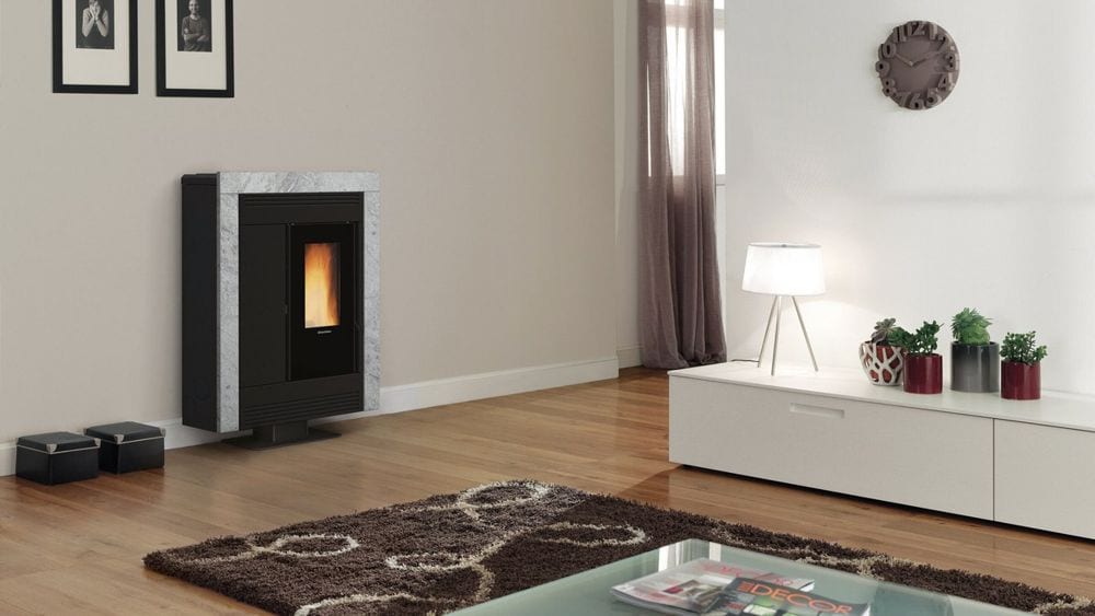 Souvenir Plus Petra 5.0 von Extraflame im Wohnraum