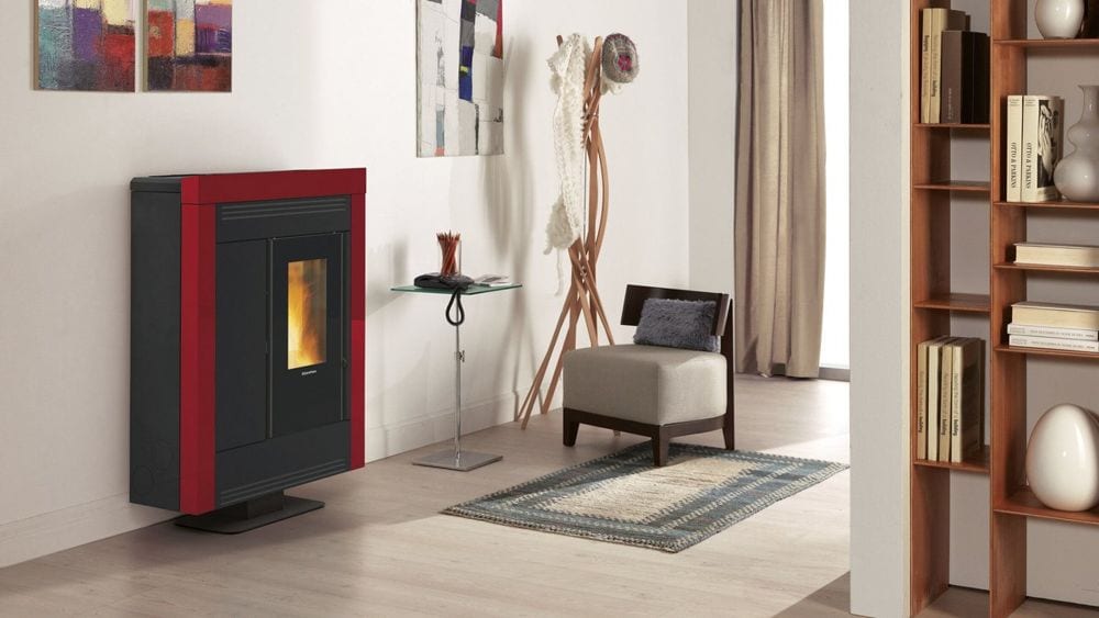 Souvenir Plus Steel 5.0 von Extraflame im Wohnraum