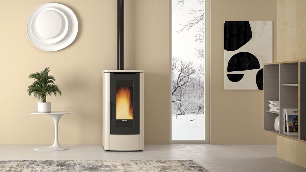 Teorema Plus AD von Extraflame im Wohnraum