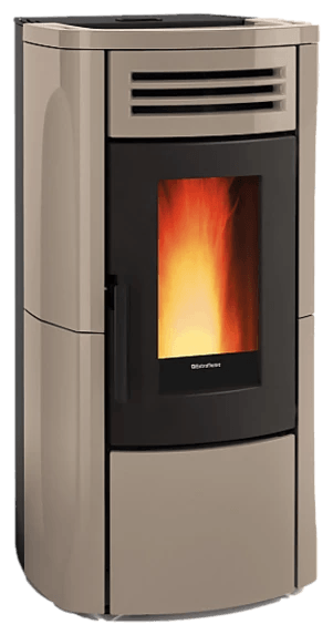 Terry Plus von Extraflame in Glänzend Taupe, freigestellt