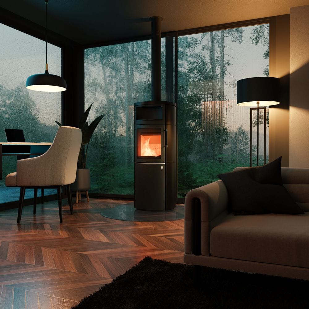 Hybrid.8 Kachel von Hark im Wohnraum