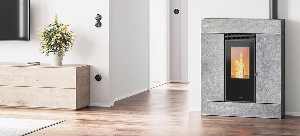 Espa Speckstein Airplus von Nordic Fire im Wohnraum