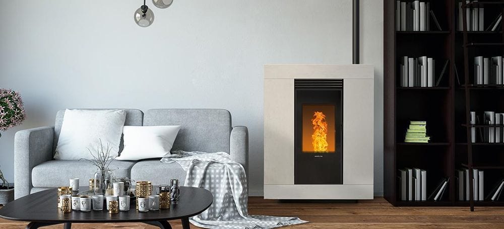 Espa Stahl Airplus von Nordic Fire im Wohnraum