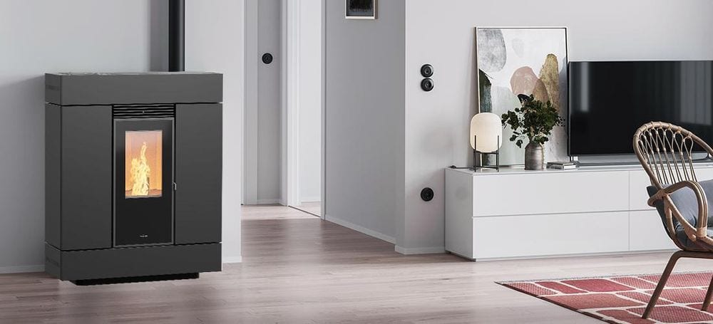 Espa Stahl von Nordic Fire im Wohnraum