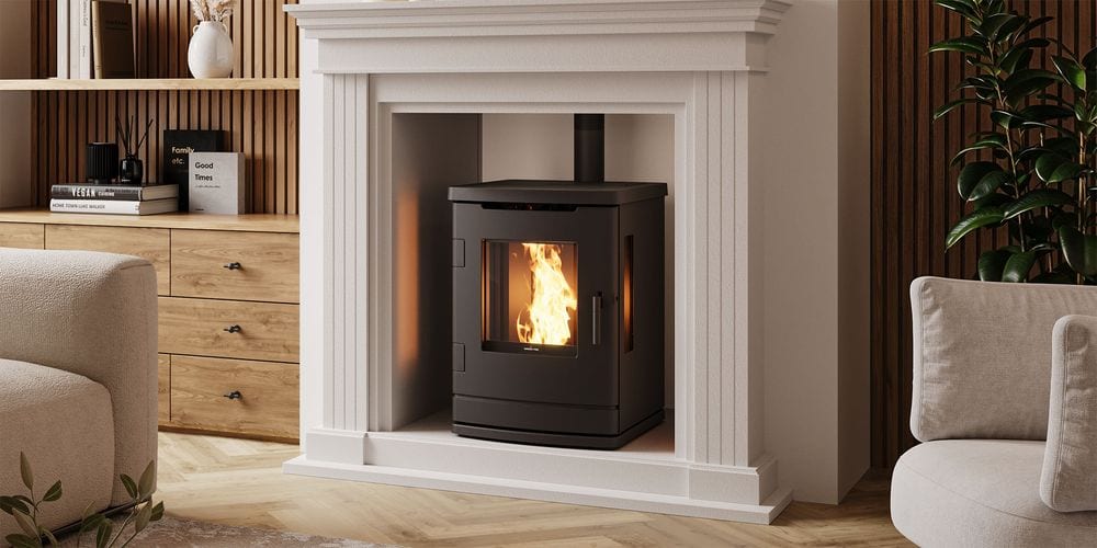 Fenna Petite von Nordic Fire im Wohnraum