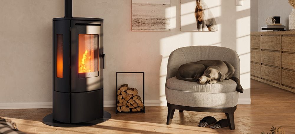 Tjallmo von Nordic Fire im Wohnraum