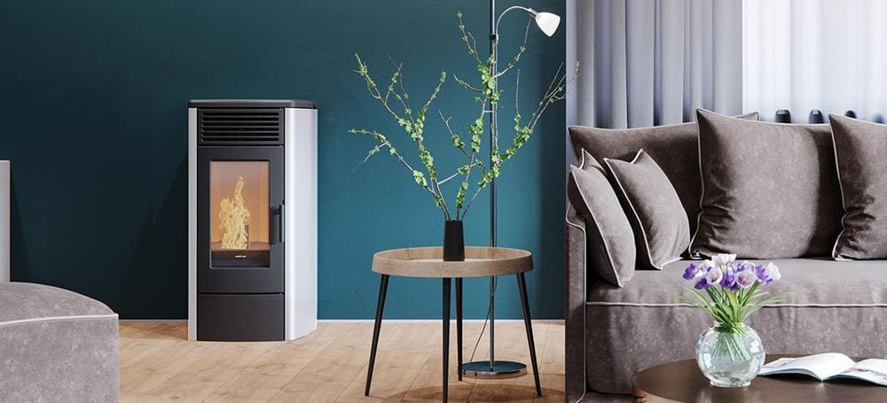 Viktor 8 Airplus von Nordic Fire im Wohnraum