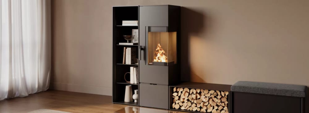 Rika CONNECT WOOD im Wohnraum